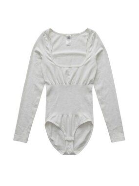 NWOT | White High Waisted Tummy Control Shapewear Shorts Seamless | Medium